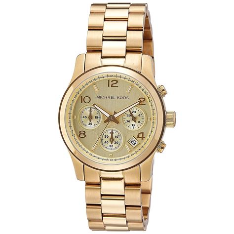 Michael Kors Women's MK5055 Runway Gold